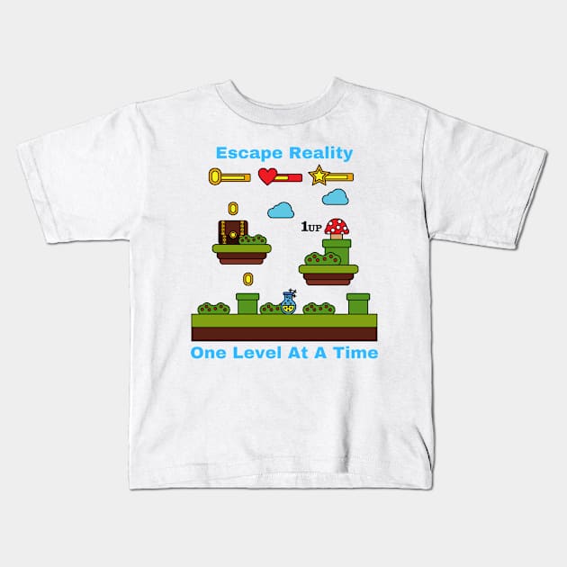 Escape Reality Kids T-Shirt by DMPM Design 